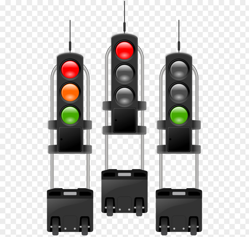 Traffic Light Verde Amarillo Clip Art PNG