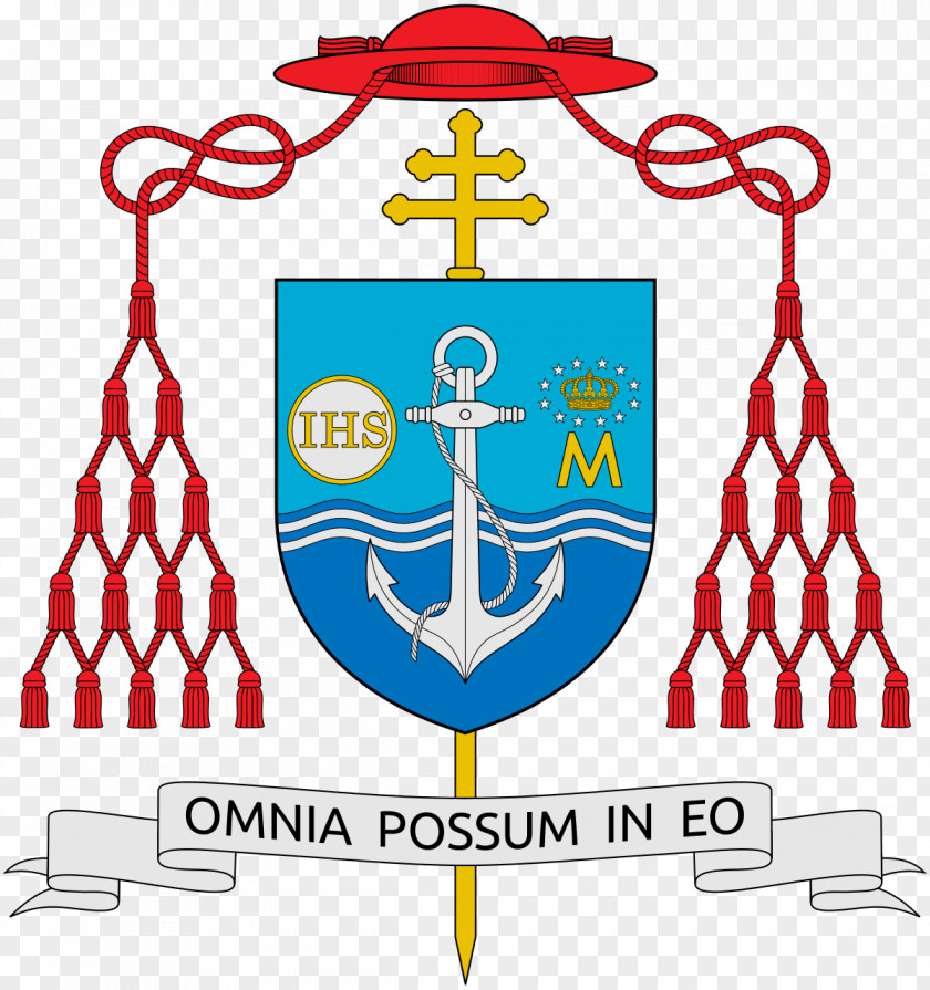 Almo Collegio Capranica Coat Of Arms Cardinal Crest Coats The Holy See And Vatican City PNG