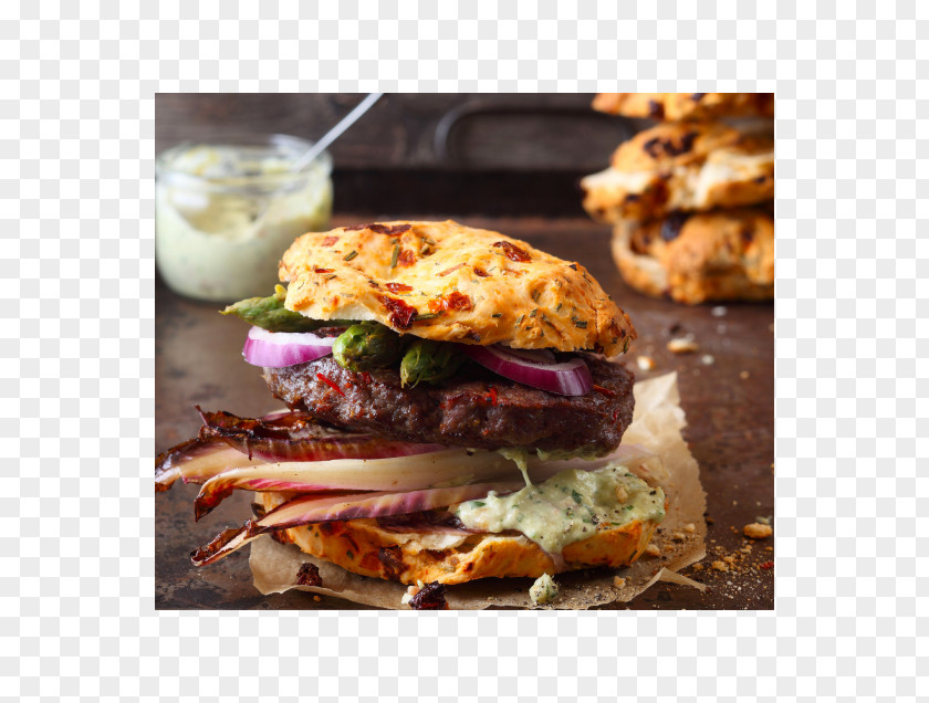 Barbecue Salmon Burger Hamburger Slider Recipe PNG