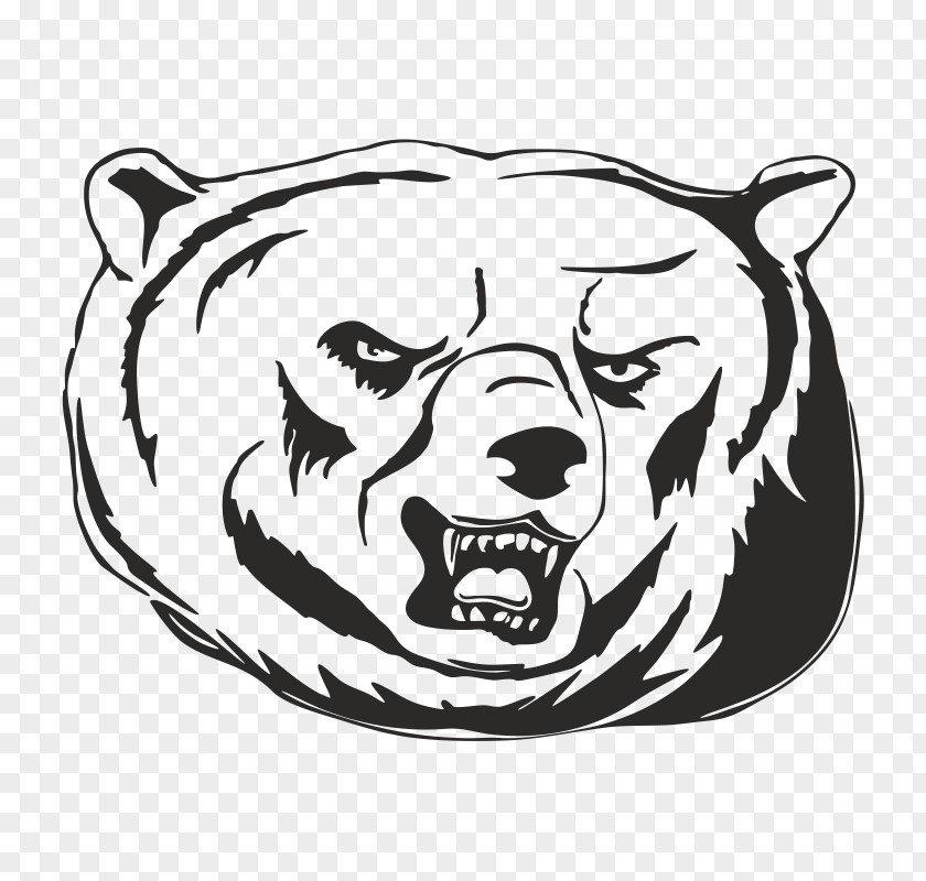 Bear Polar Emblem Alaska Peninsula Brown Logo PNG