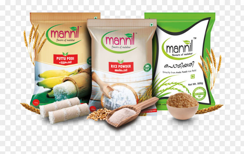 Kerala Rice Natural Foods Puttu Mannil Spices Flavor PNG