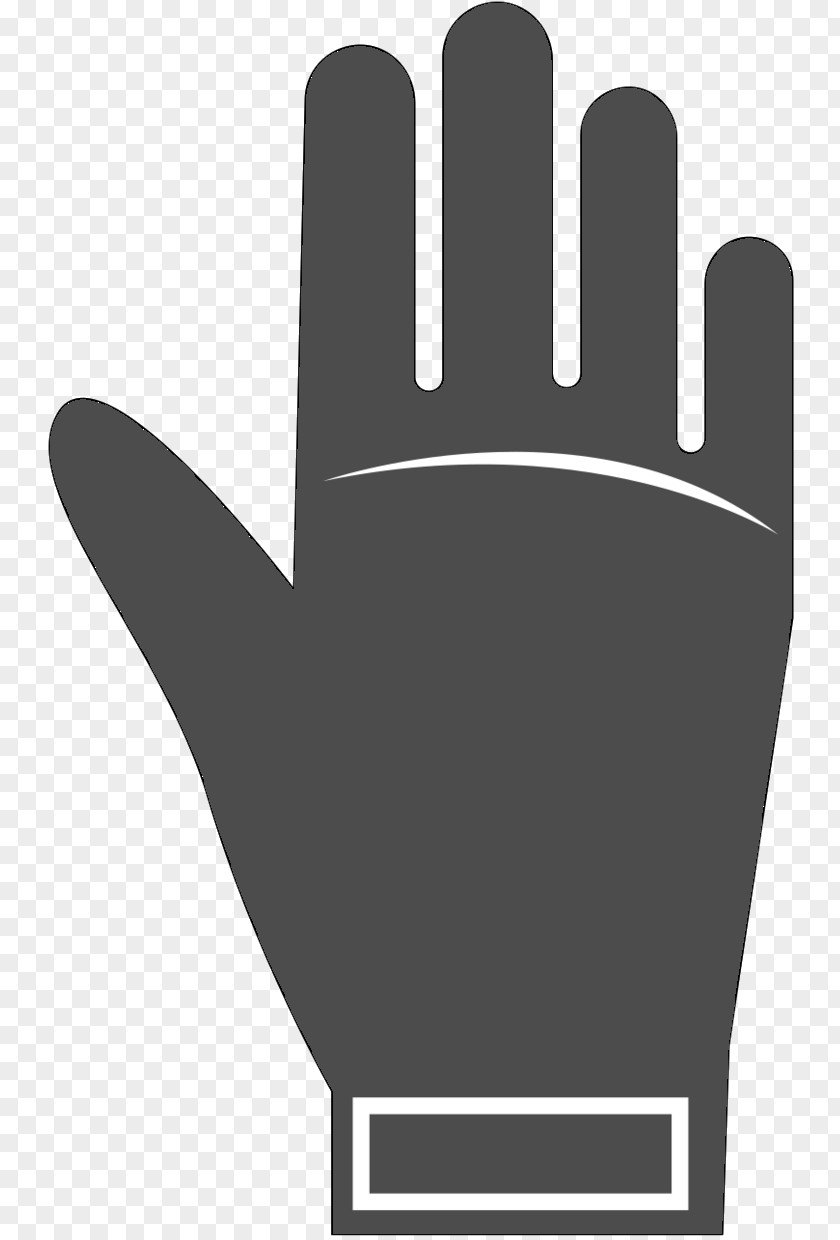 M Product Design Glove Hand Model Thumb Black & White PNG