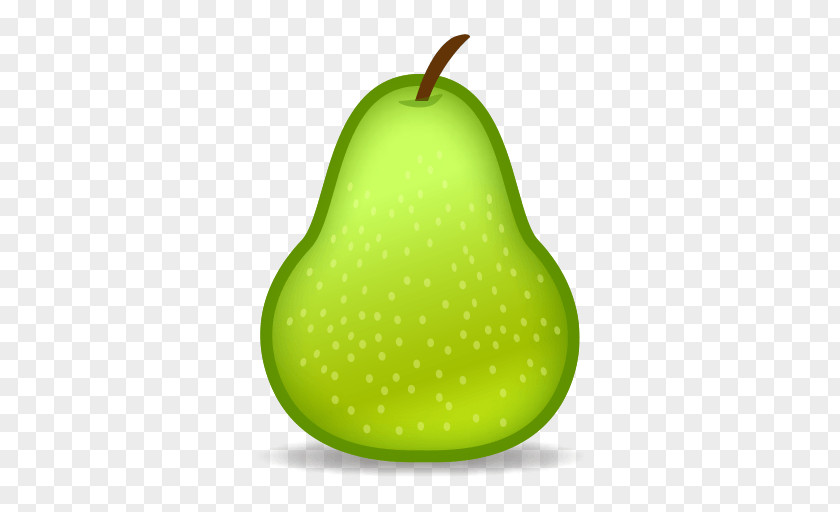 Pear European Emoji Food Fruit SMS PNG