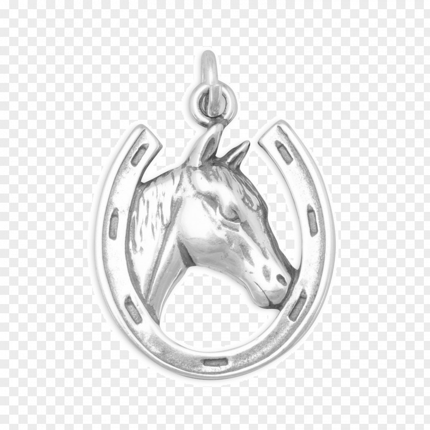 Silver Locket Horse Jewellery Bracelet PNG