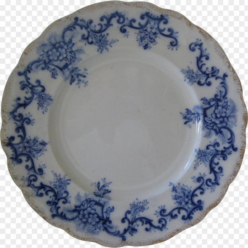 Different Color Plate Ceramic Platter Blue And White Pottery Saucer PNG
