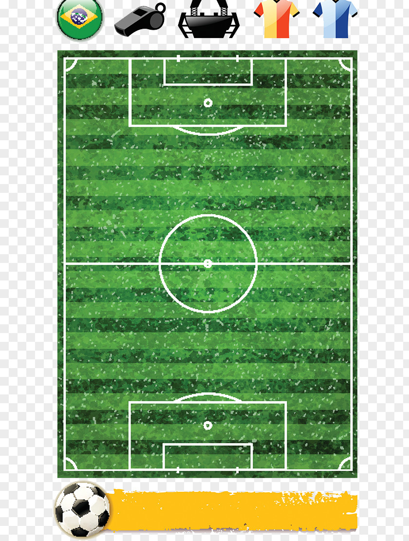 Football Element Pattern PNG
