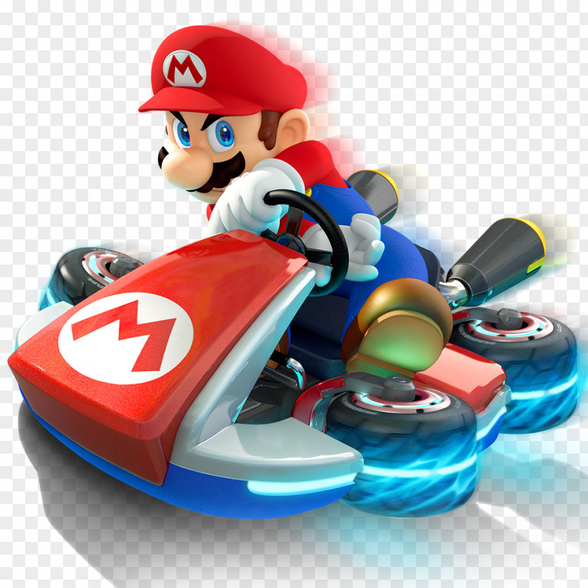 Mario Super Kart 7 8 Deluxe Wii PNG