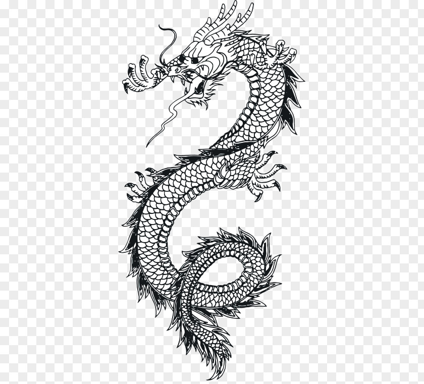 Chinese Style DRAGON China Dragon Tattoo Japanese PNG