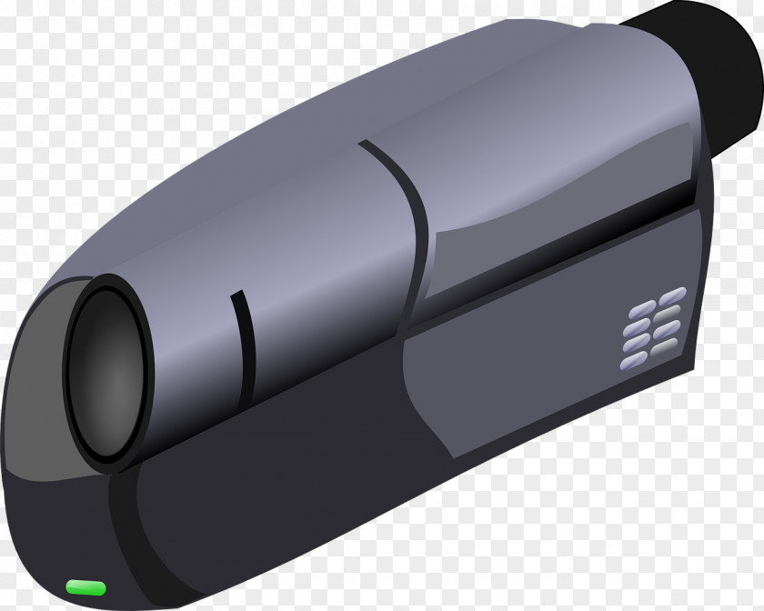 Grey Camera Camcorder Clip Art PNG