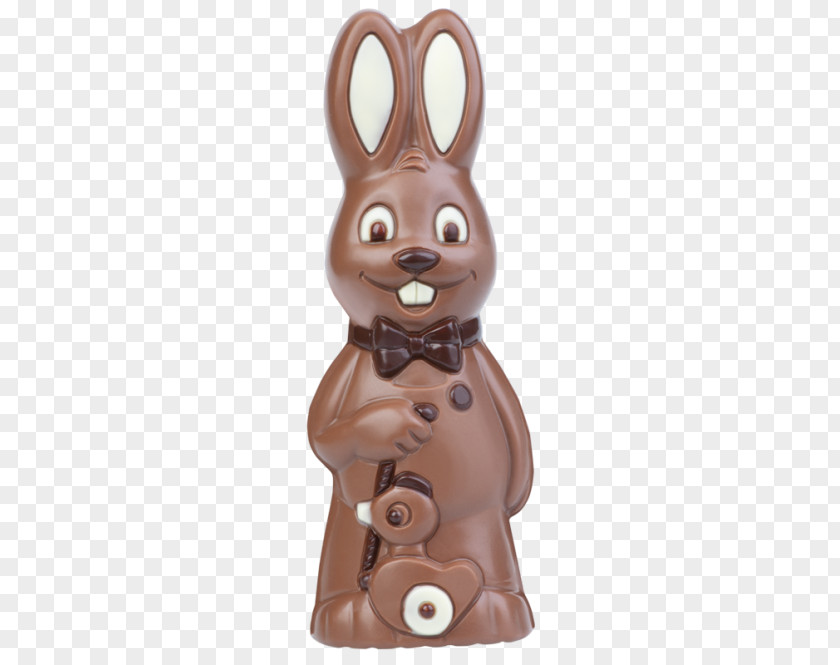 Henne Easter Bunny Rabbit Figurine PNG