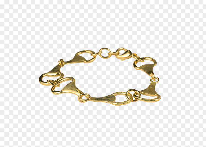 Horse Bracelet Gold 01504 Chain PNG