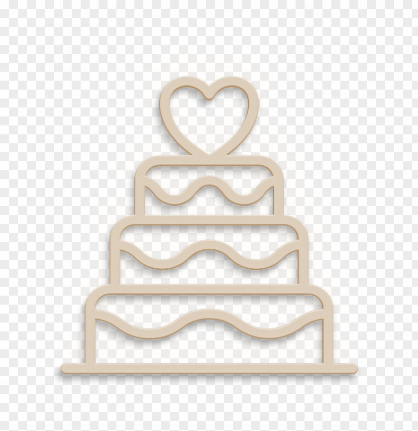 Wedding Icon Cake PNG