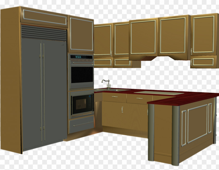 Kitchen Table Countertop Cabinet Clip Art PNG