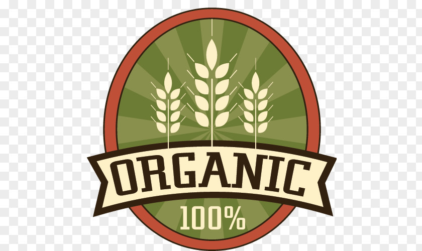 Organic Label Logo Aussie Herb Eureka Wellness Brand PNG