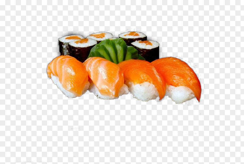 Sashimi Sushi California Roll Smoked Salmon Cucumber PNG