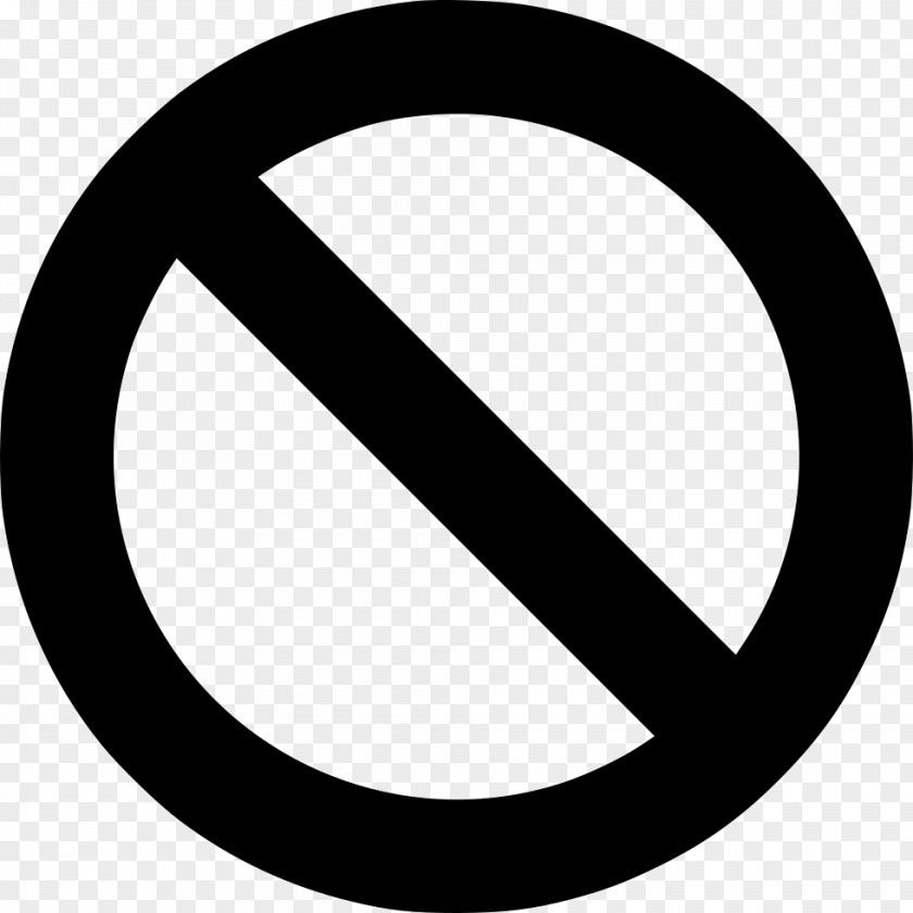 Symbol No Icon Design Prohibition In The United States PNG