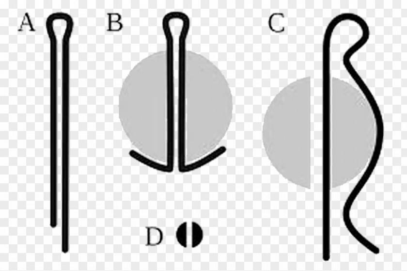 The Old Pen Split Pin Cotter R-clip Fastener PNG