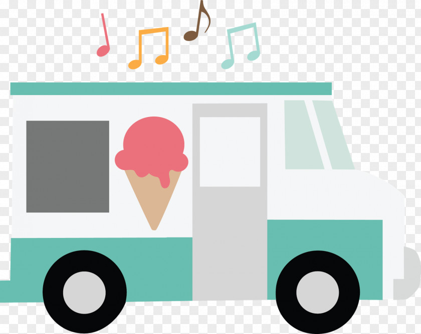 Cart Ice Cream Van Cones Clip Art PNG