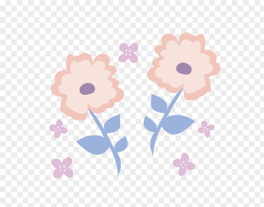 Design Pastel Floral Flower PNG