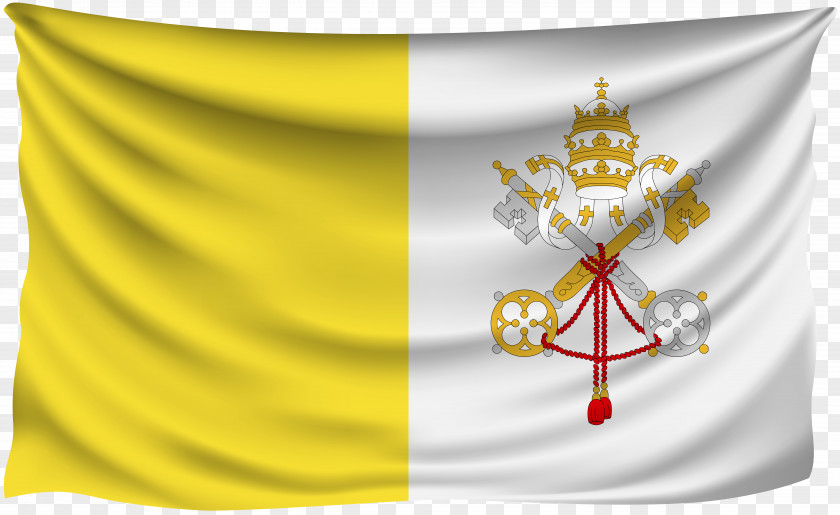 Flag Of Vatican City Holy See Papal States PNG