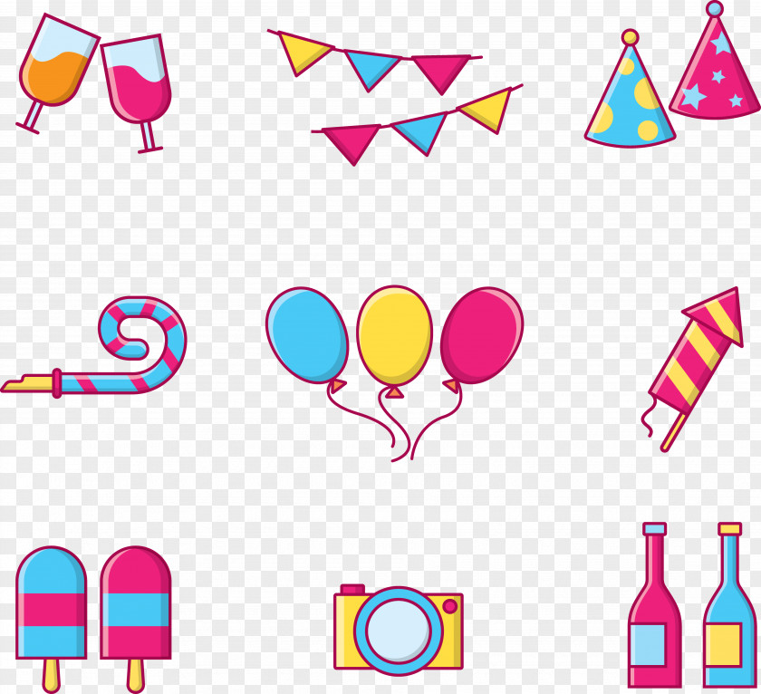 Party Decoration Tools Download Clip Art PNG