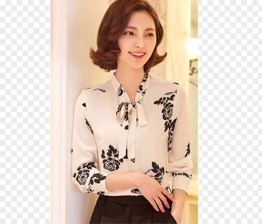 Bong Hoa Mai Blouse Tops Fashion Collar Sleeve PNG