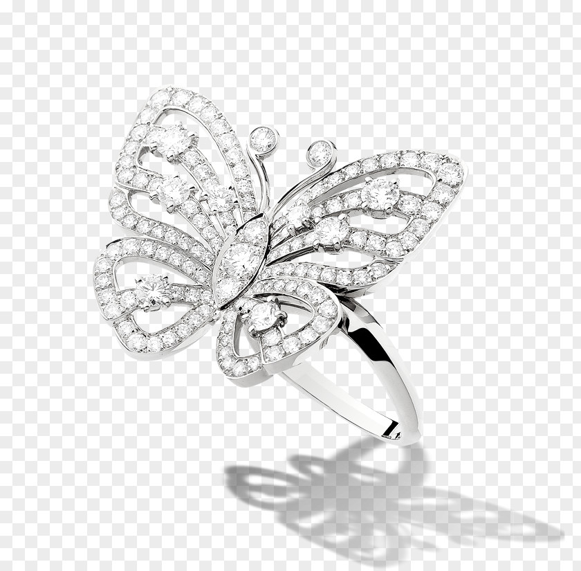Butterfly Earring Jewellery Diamond PNG