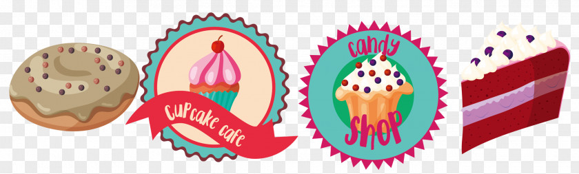 Cartoon Cake Cupcake Doughnut Drawing Confectionery PNG