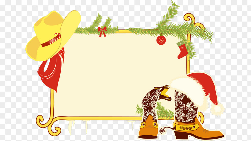 Christmas Picture Frames Clip Art PNG