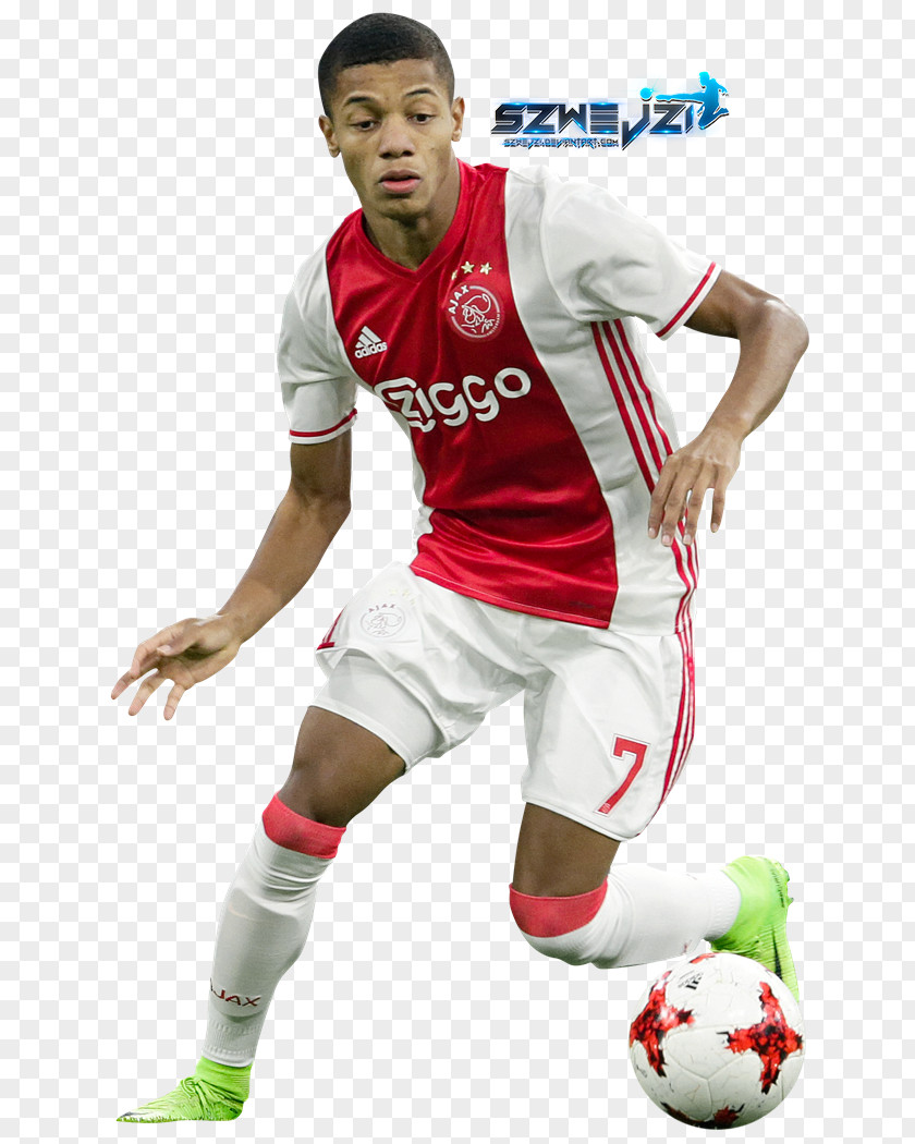 Football David Neres Soccer Player AFC Ajax Image PNG