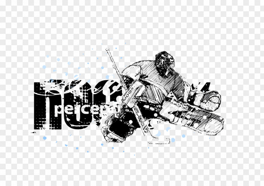Hockey Illustration Ice Field Goal PNG