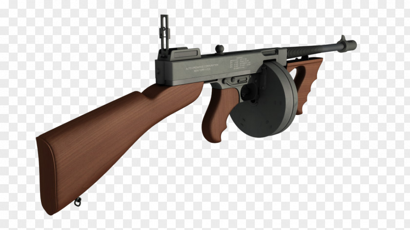 Machine Gun Ranged Weapon Firearm Trigger PNG