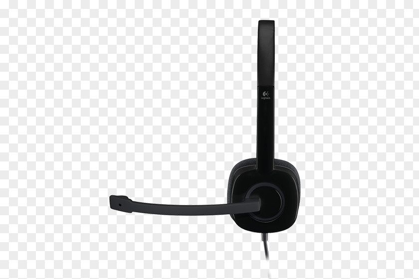 Microphone Noise-canceling Logitech H151 Headset PNG