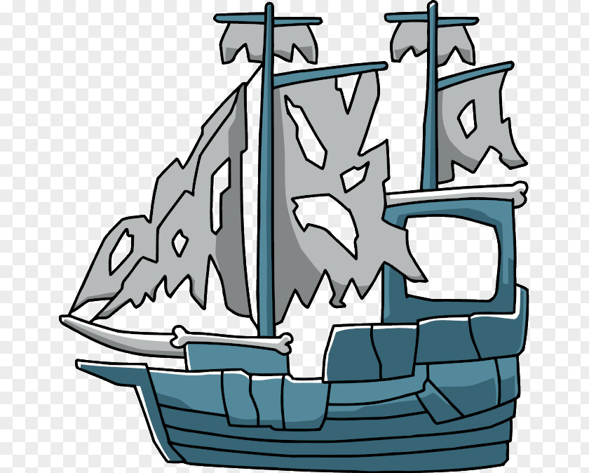 Ship Ghost Caravel Clip Art PNG