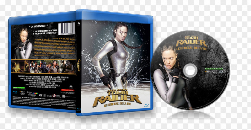 Angelina Jolie Tomb Raider Lara Croft: – The Cradle Of Life STXE6FIN GR EUR DVD Video PNG