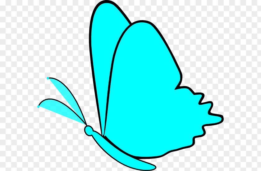 Blue Butterfly Clip Art PNG