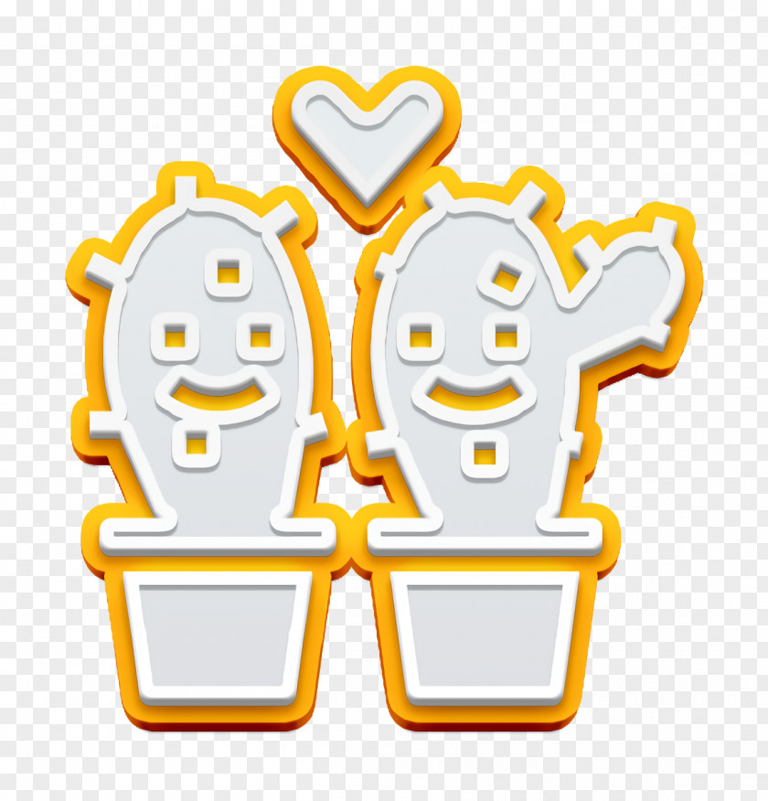 Cactus Icon Wedding PNG