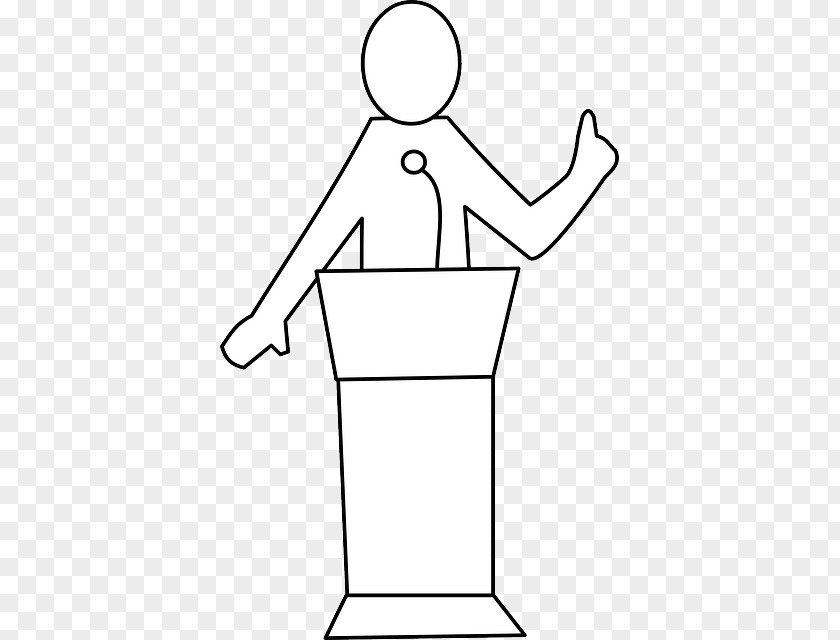 Public Speaking Clip Art PNG