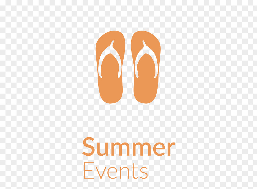 Summer Activities Logo Shoe Font PNG