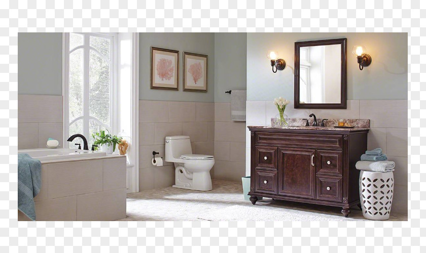 Honey Comb Bathroom Cabinet Sink Tile Toilet PNG