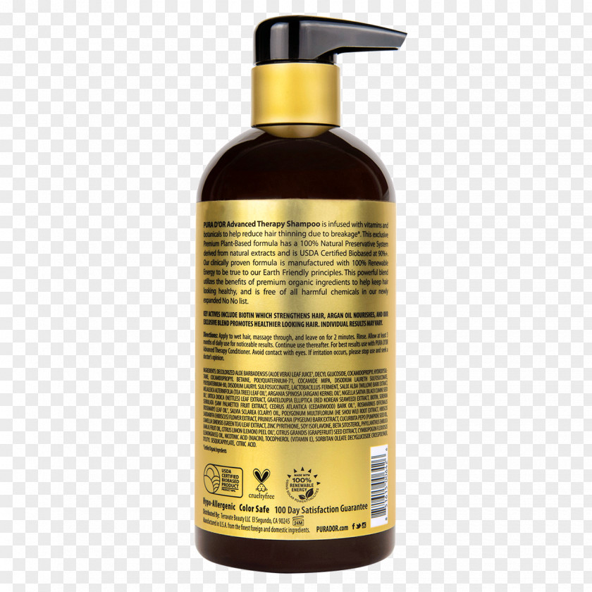 Argan Pura D'or Oil Shampoo Hair Conditioner PNG