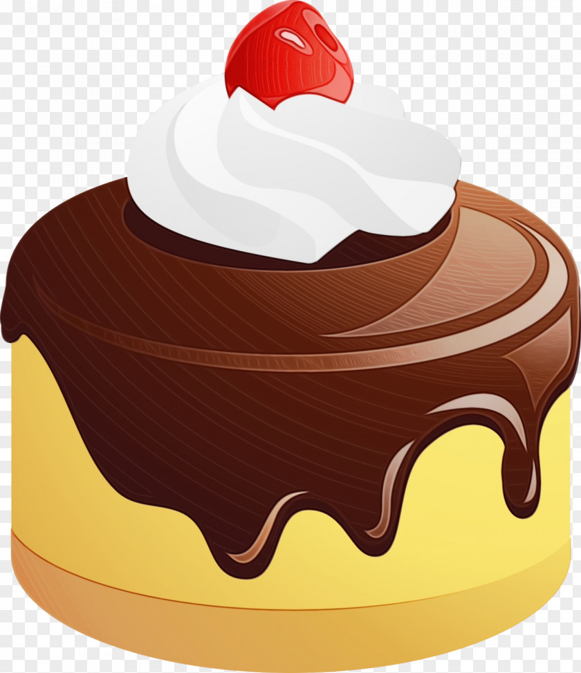 Baked Goods Icing Chocolate PNG