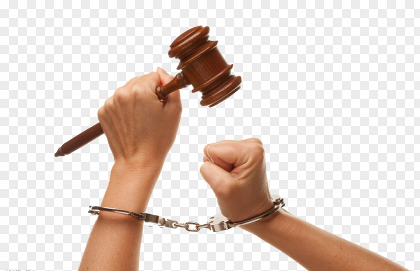 Hands With Handcuffs Stock Photography PNG