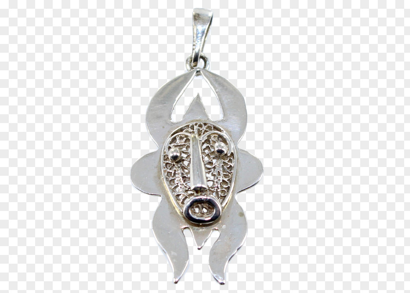 Silver Locket Body Jewellery Diamond PNG