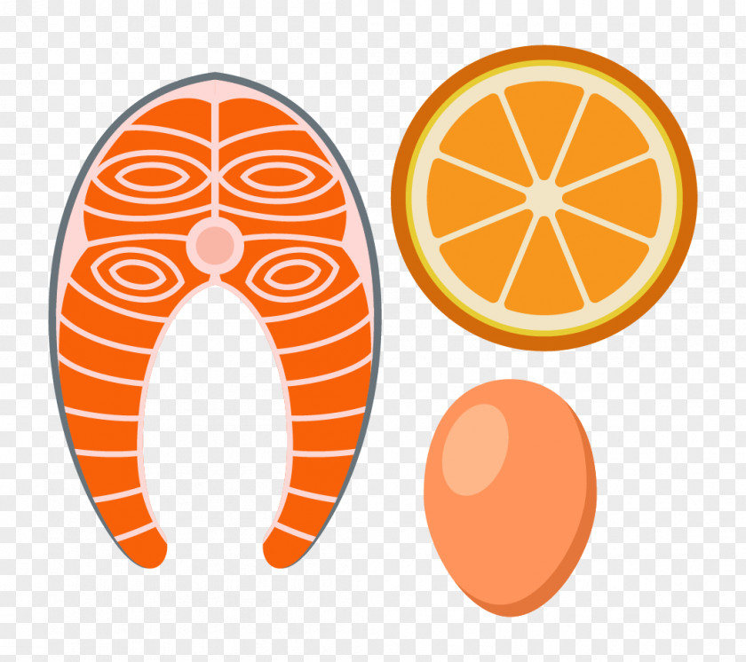 Vector Material Fruits And Vegetables Meat Icon PNG