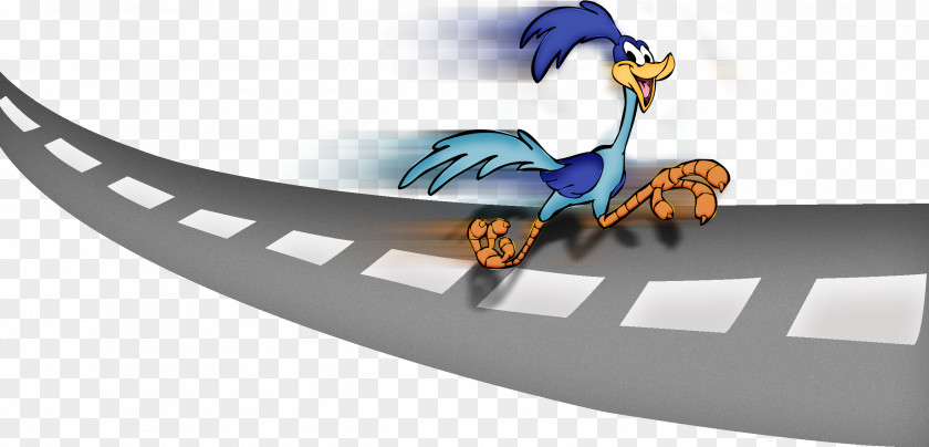Road Wile E. Coyote And The Runner Looney Tunes Cartoon Clip Art PNG