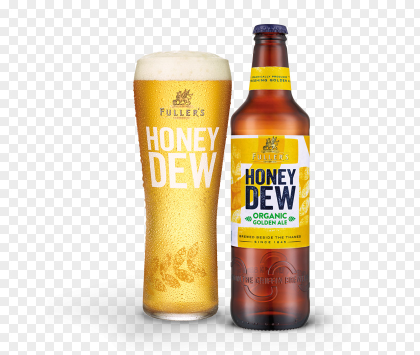 Beer Organic Honey Dew Fuller's Brewery Ale London Pride PNG