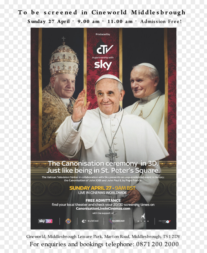 Canonization Of Pope John Xxiii And Paul Blu-ray Disc Photo Caption 3D Film Saint PNG