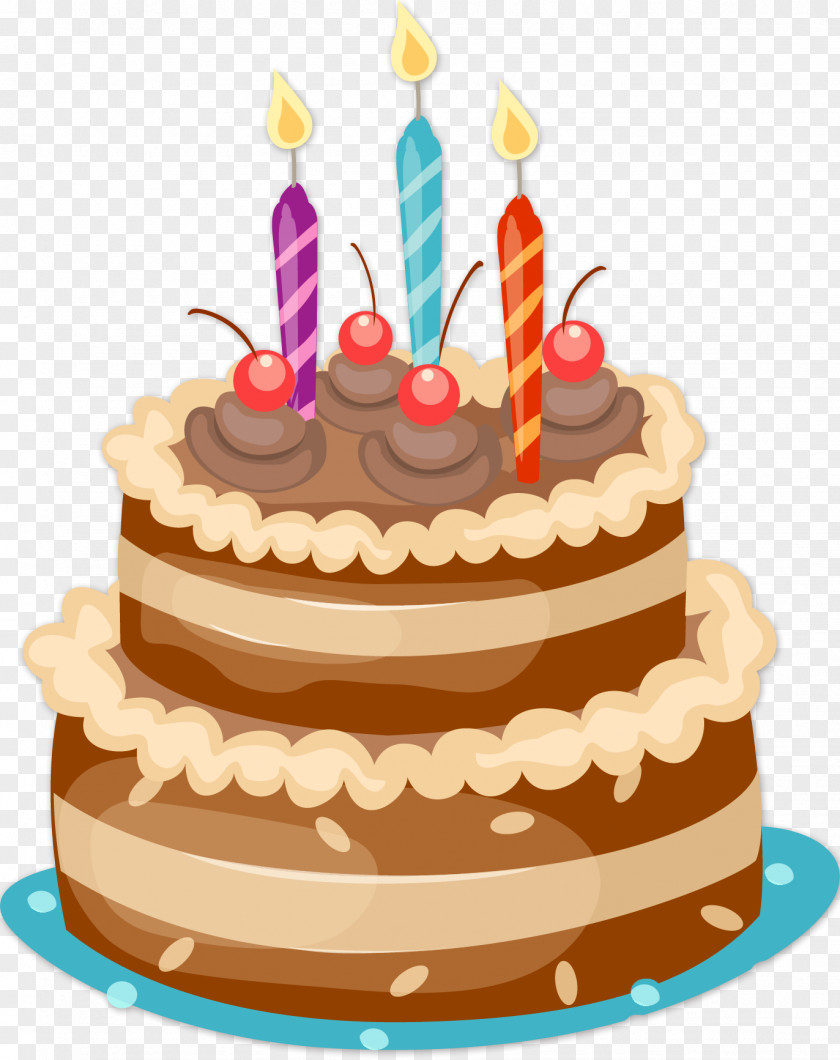 Chocolate Cake Birthday Cupcake Frosting & Icing Butter PNG