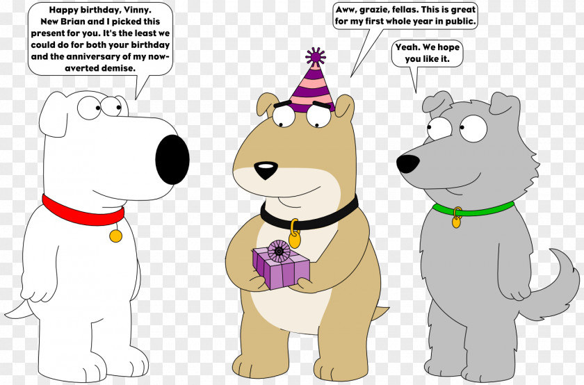 Happybirthday Boy Brian Griffin Art Dog Life Of PNG